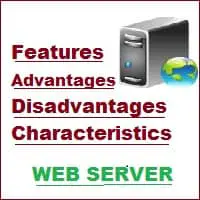 features of web server