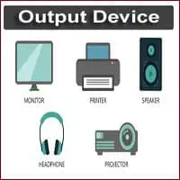 pictures of output devices of computer