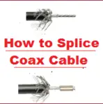 How to Splice Coaxial Cable Using Connectors | Without Connectors
