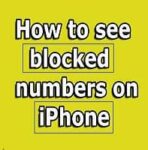 How to See Blocked Numbers on iPhone? Easier 4 Tricks!!