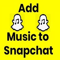 how to add music to snapchat