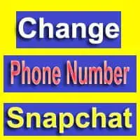 how to change your phone number on snapchat