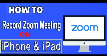How To Record Zoom Meeting On Iphone Ipad With Sound Simply Ways