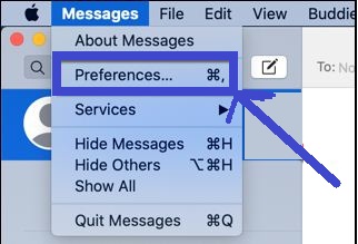 how to silence messages on a mac