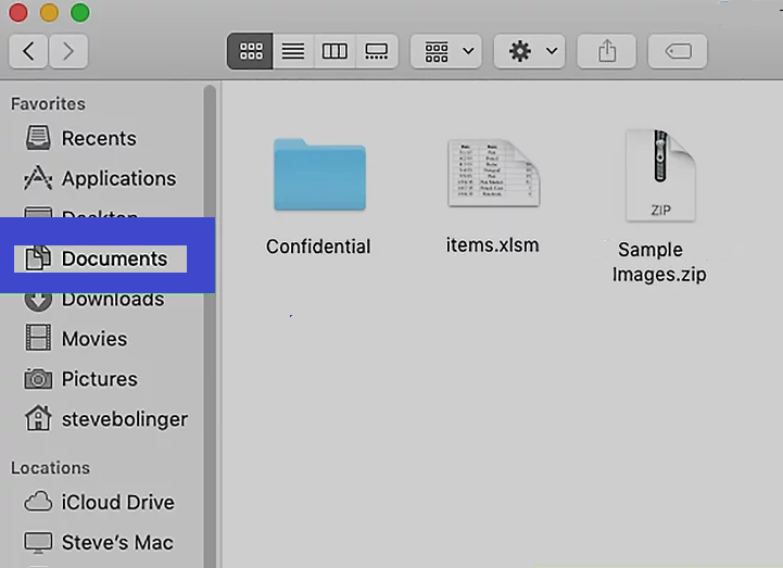 how to create a folder on mac os sierra