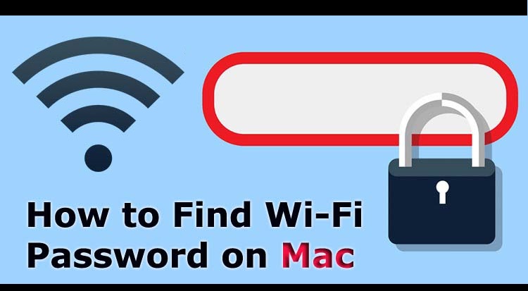 find wifi password mac os