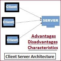 Advantages, Disadvantages, Characteristics of Client Server Architecture