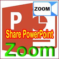 How to share PowerPoint on Zoom