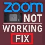 Zoom Camera Not Working on Mac
