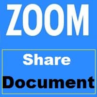 How to Share Documents on Zoom