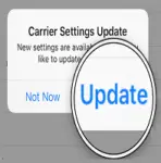 how to update carrier settings on iphone