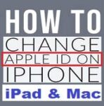 how to change apple id