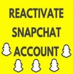 reactivate snapchat account