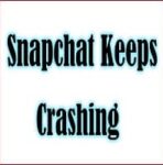 snapchat keeps crashing iphone