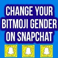 How to change your gender on Snapchat (1)