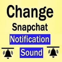 how to change notification sound for snapchat