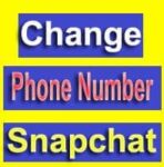 how to change your phone number on snapchat