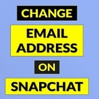 how to remove email from snapchat