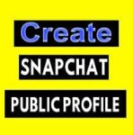 how to make a snapchat public profile