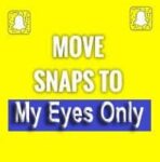 how to move snap to my eyes only