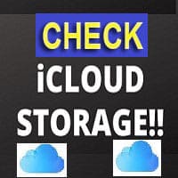 How to Check iCloud Storage