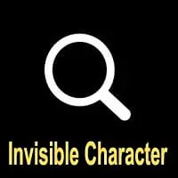 Invisible Character