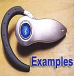 examples of Bluetooth technology