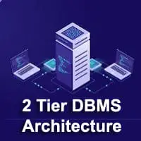 2 Tier Architecture in DBMS