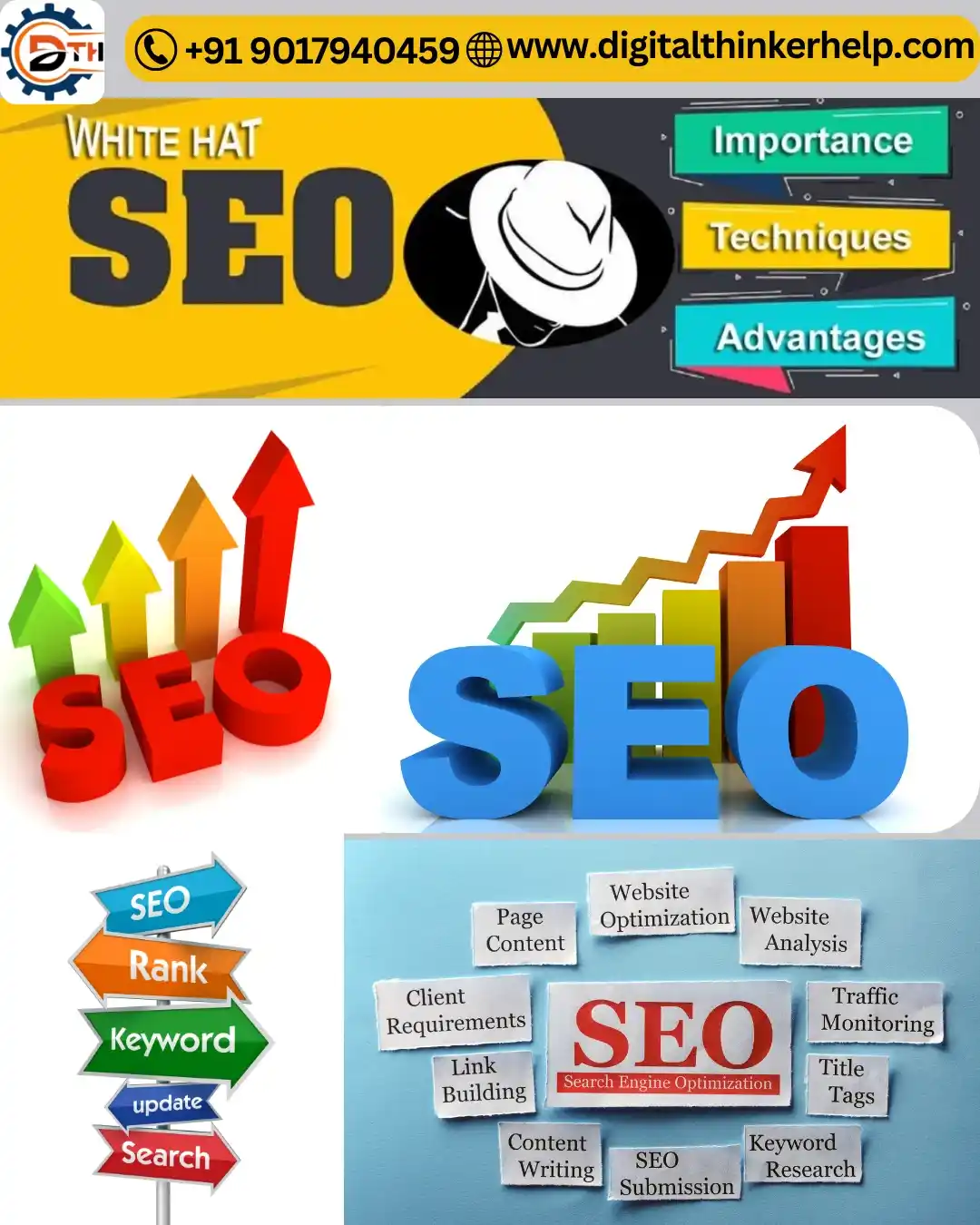 White Hat SEO Techniques and its Advantages