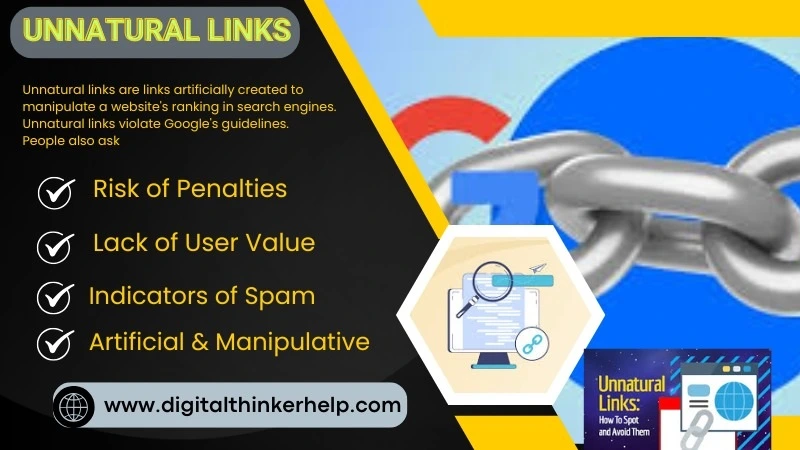 How to Find Unnatural Links 