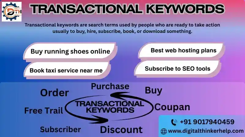 What are Transactional Keywords in SEO? Example & How to Find Them What are Transactional Keywords in SEO? Example & How to Find Them