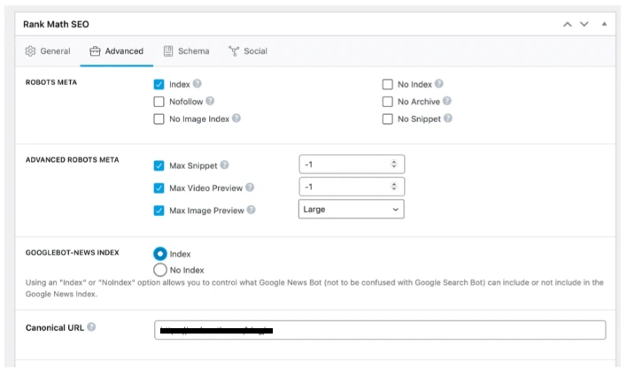 Alternate Page with Proper Canonical Tag