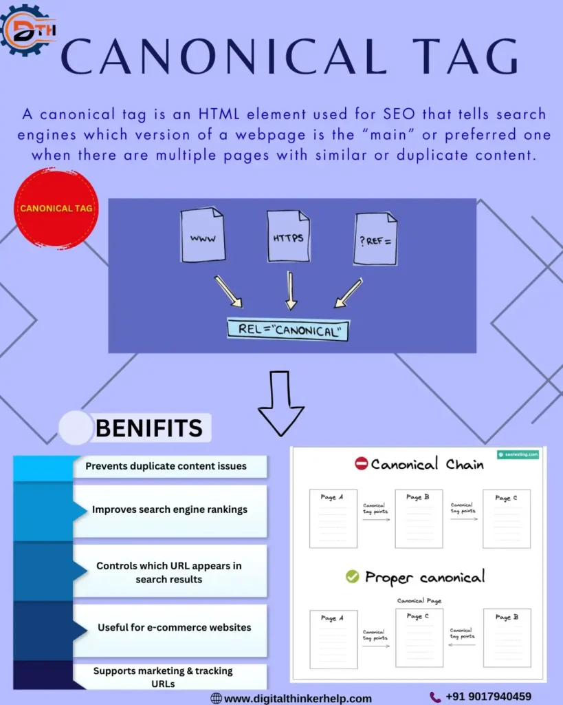 What is Canonical Tag in SEO