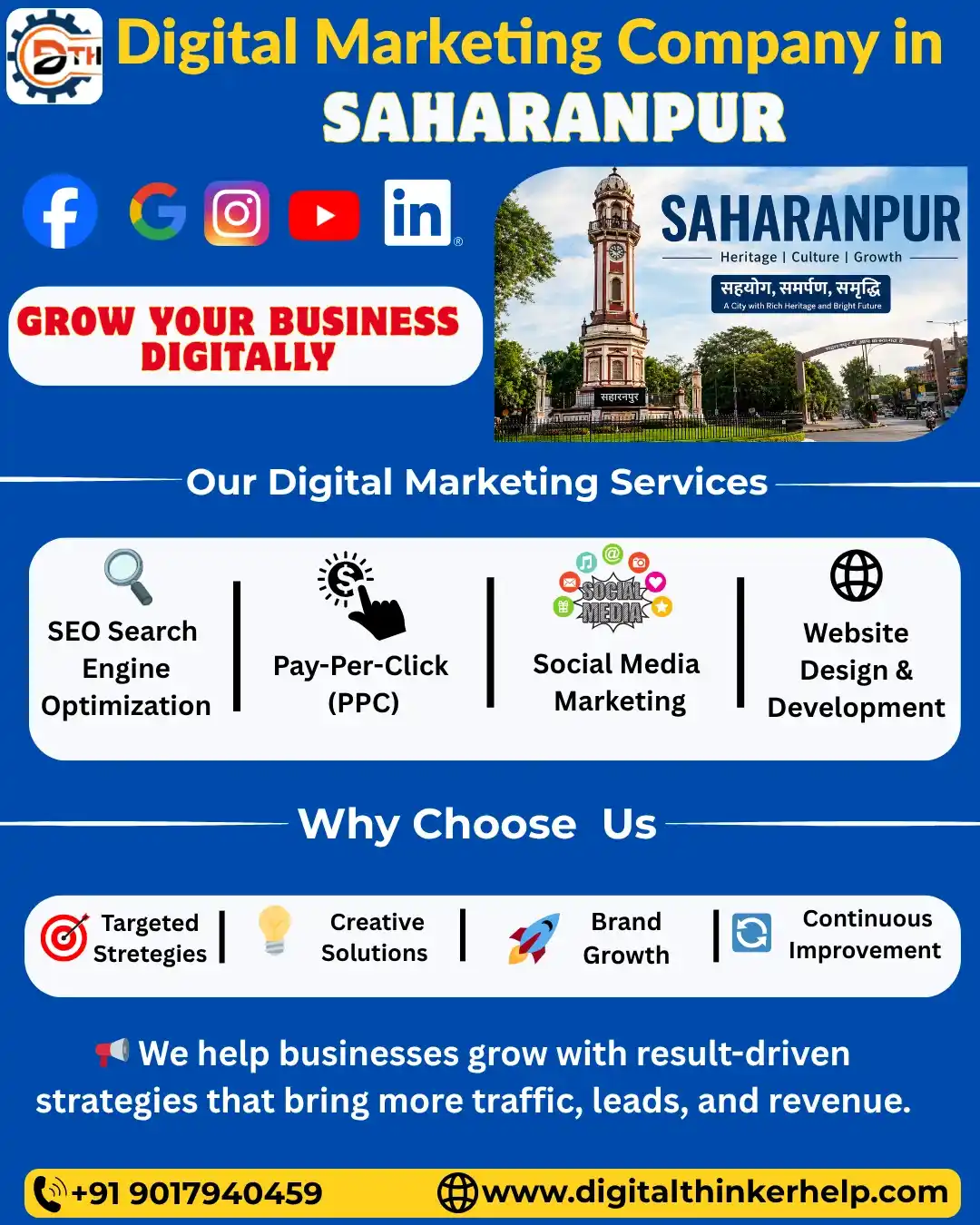 Best Digital Marketing Company in Saharanpur