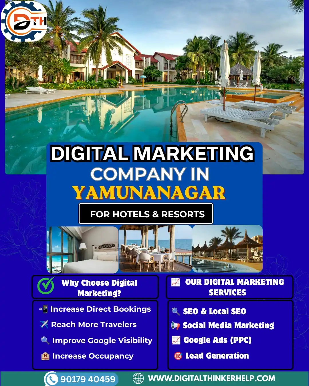 Digital Marketing Company in Yamuna Nagar for Resorts