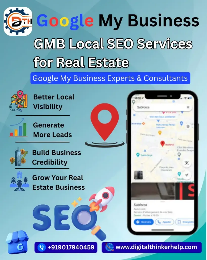 GMB SEO Services for Real Estate